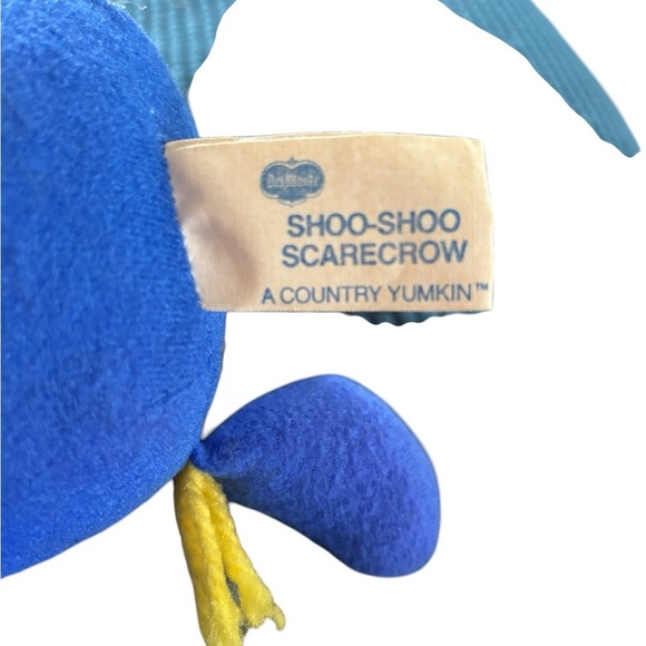 VTG 1983 Del Monte Shoo Shoo Scarecrow Country Yumpkin Doll Stuffie 13” VGC - Picture 5 of 5